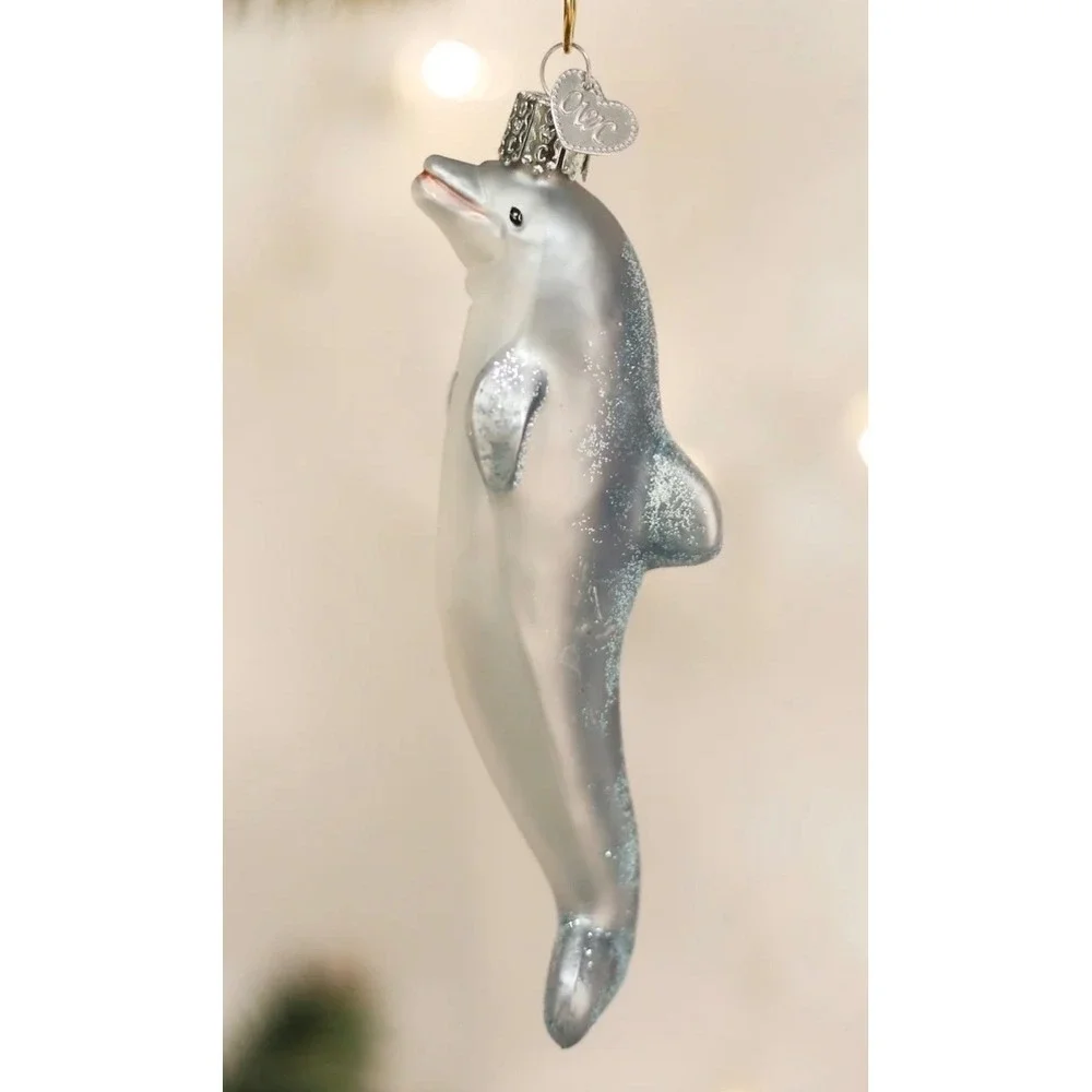 Old World Christmas Dolphin Ornament 5